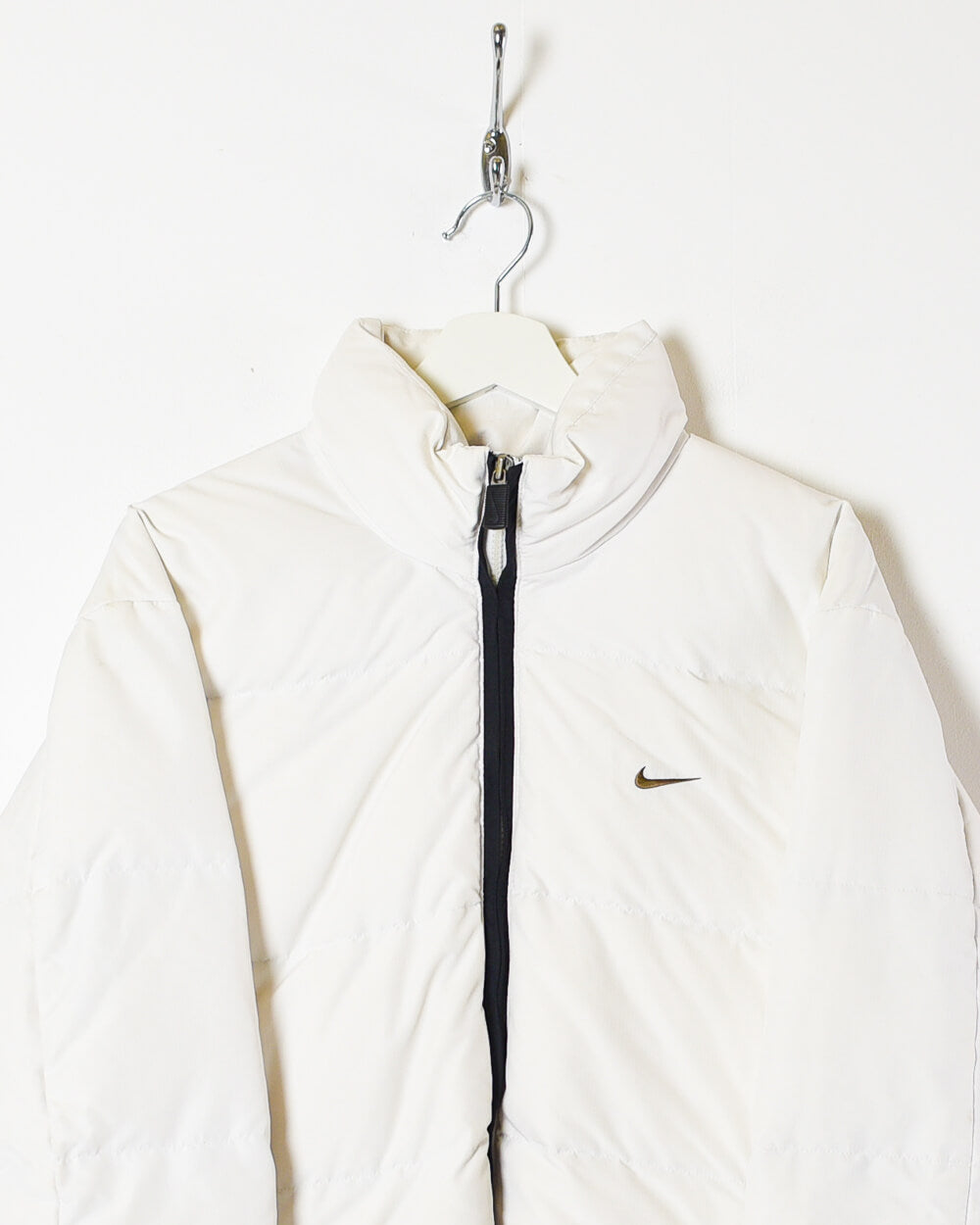 White Nike Down Puffer Jacket - Medium