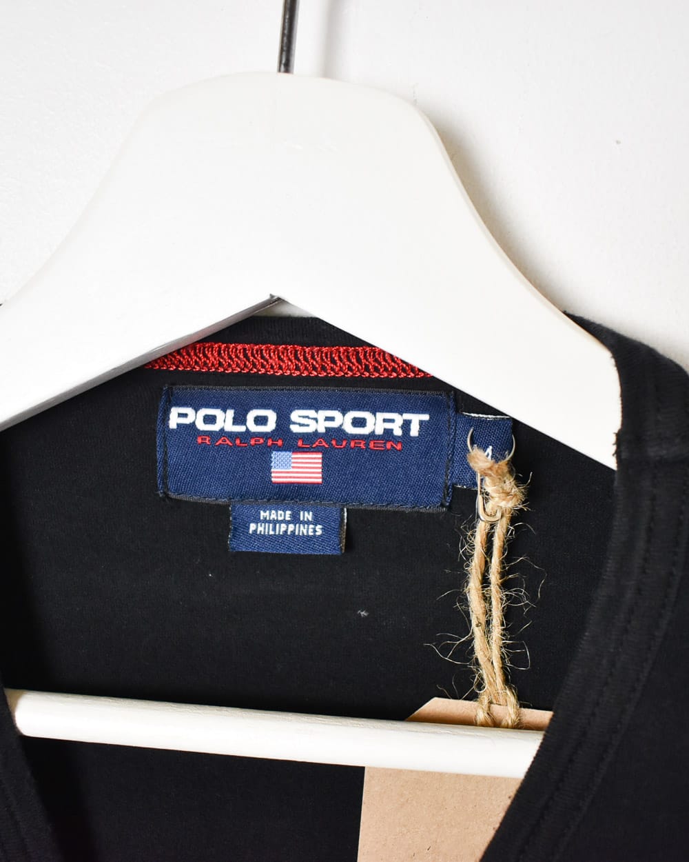Black Polo Sport Ralph Lauren Long Sleeved T-Shirt - Medium