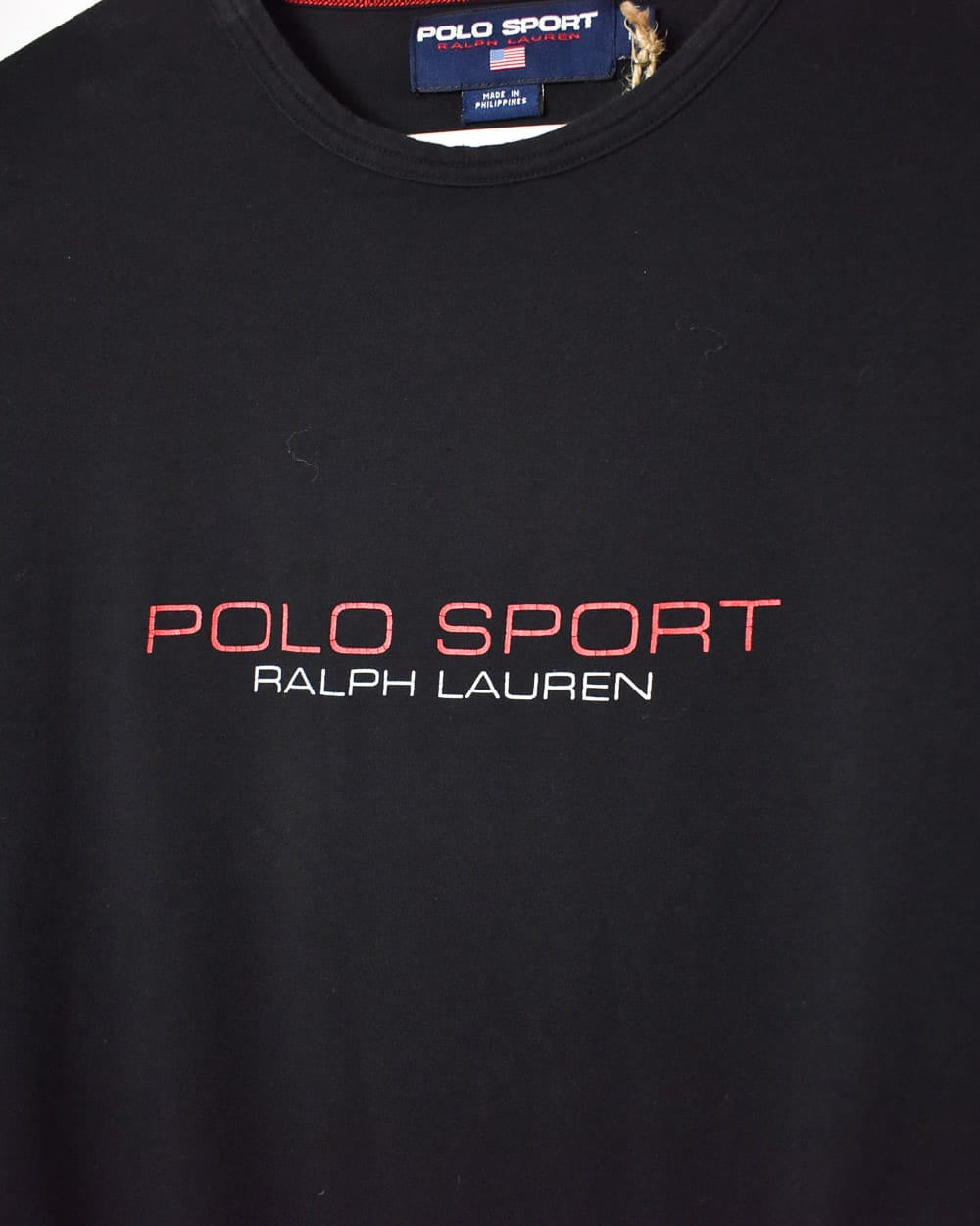 Black Polo Sport Ralph Lauren Long Sleeved T-Shirt - Medium