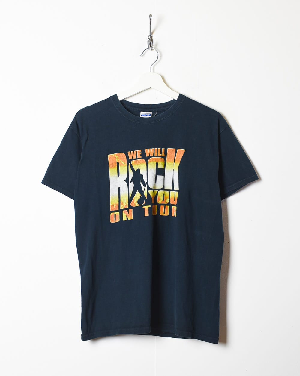 Navy Queen We Will Rock You On Tour T-Shirt - Small