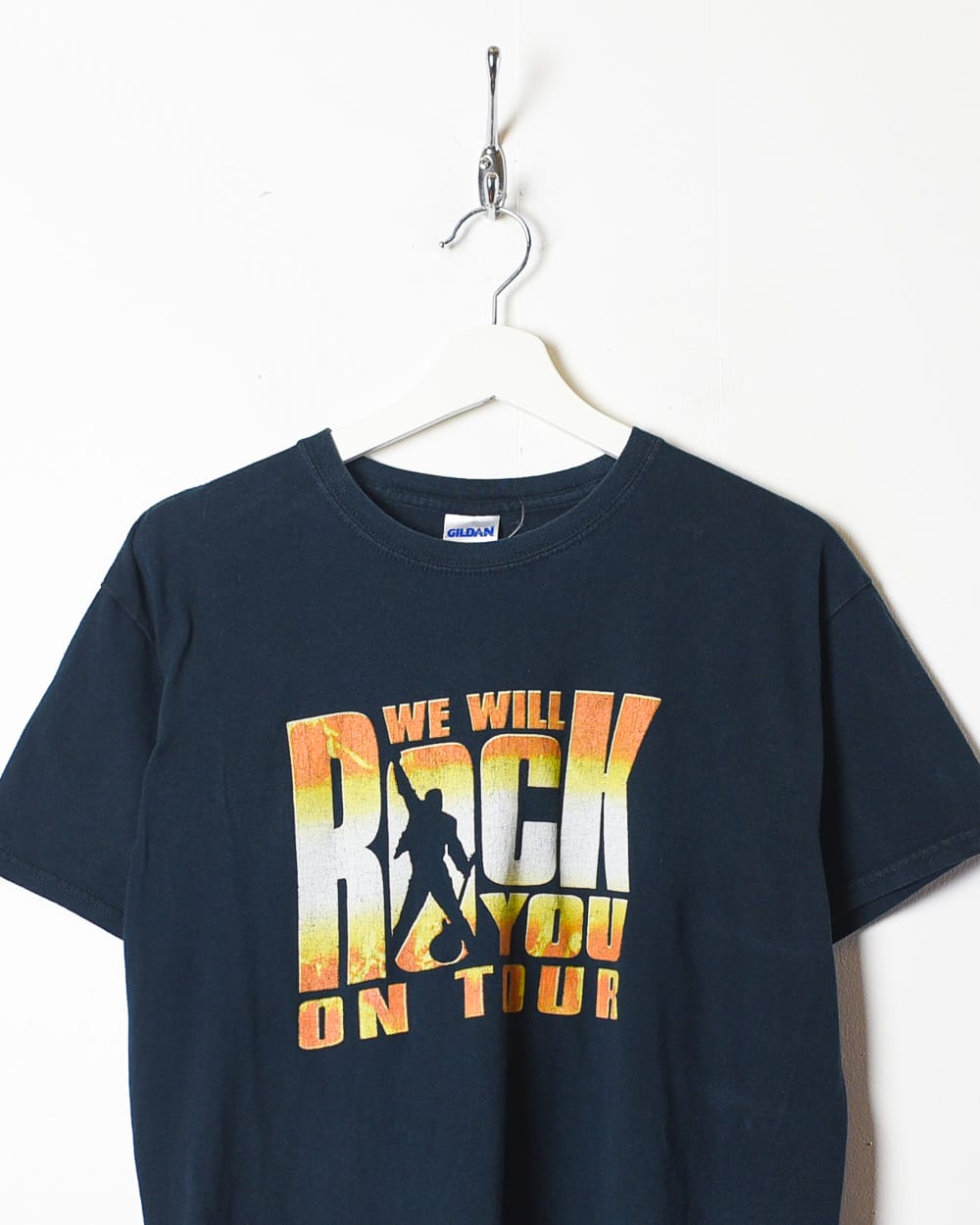 Navy Queen We Will Rock You On Tour T-Shirt - Small