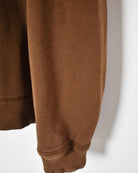 Brown Ralph Lauren Lined Sweatshirt - X-Large