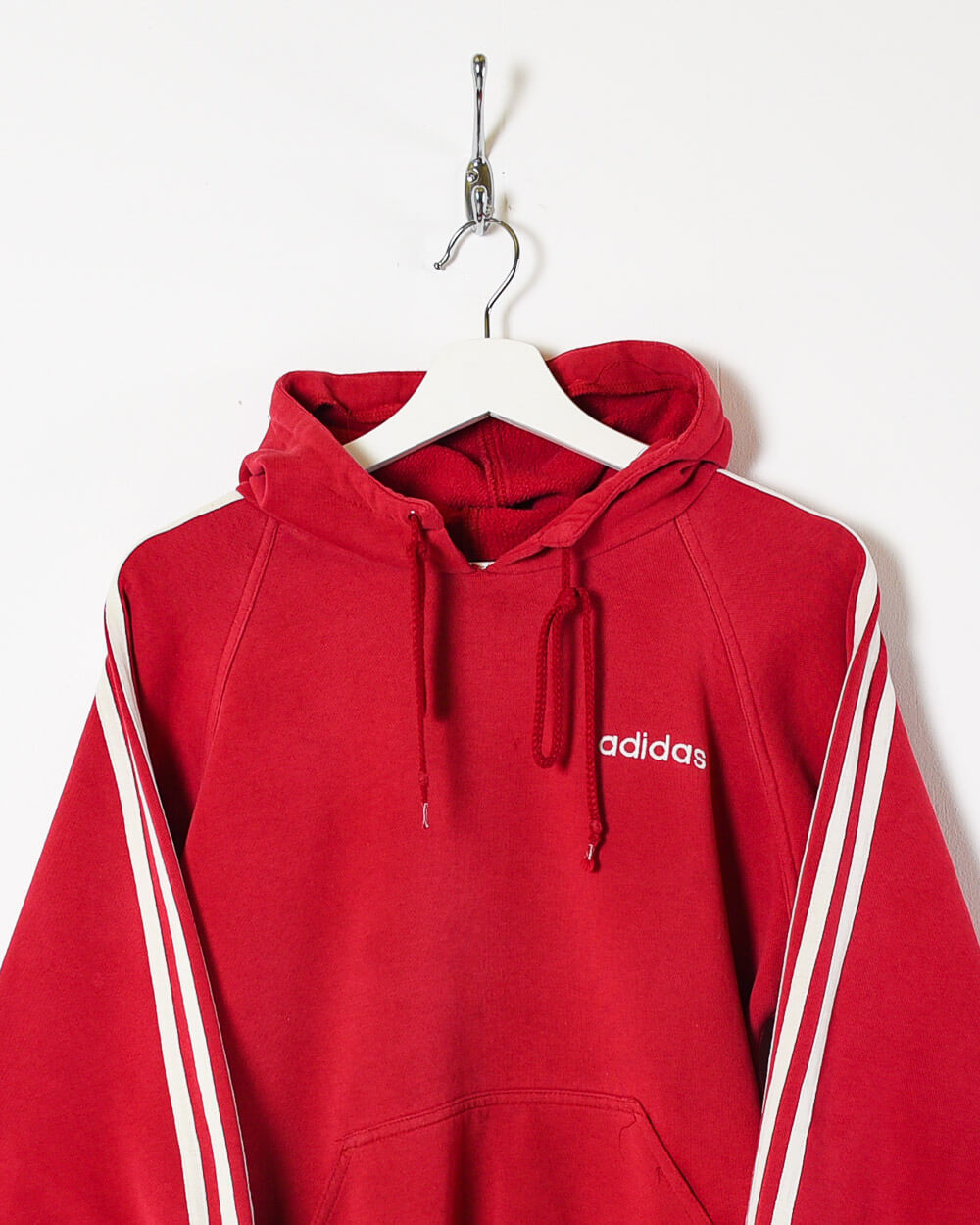 Red Adidas Hoodie - Small