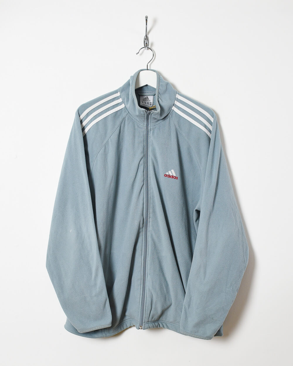 Stone Adidas Zip-Through Fleece - Medium