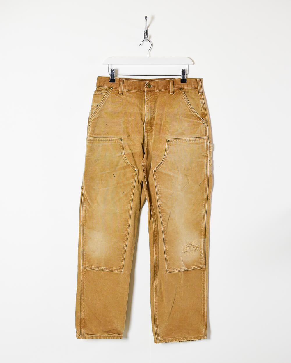 Neutral Carhartt Heavyweight Double Knee Jeans - W34 L32