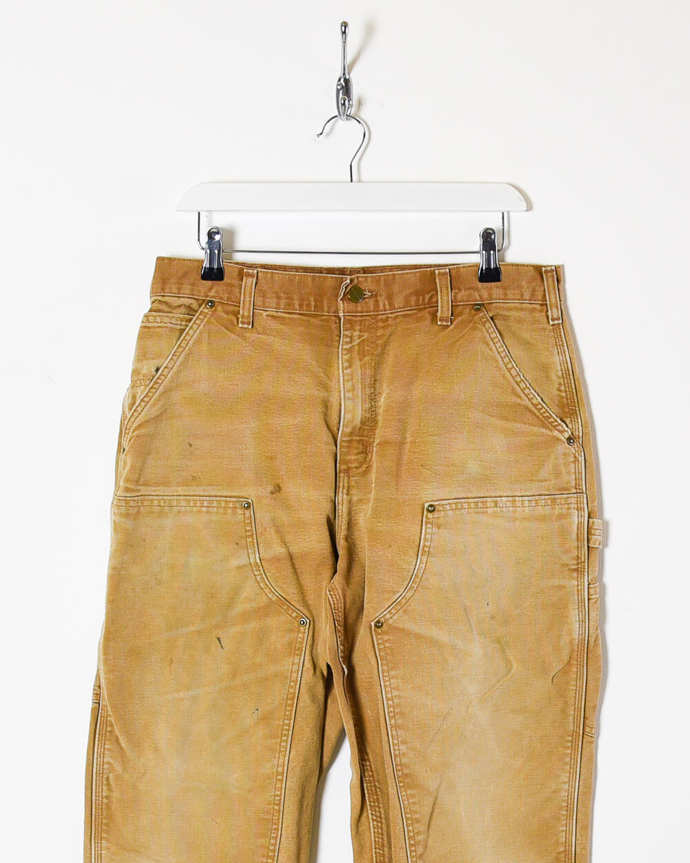 Neutral Carhartt Heavyweight Double Knee Jeans - W34 L32