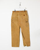 Neutral Carhartt Heavyweight Double Knee Jeans - W34 L32