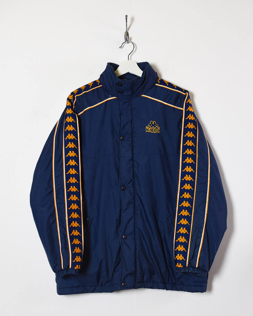 90s Navy Kappa Jacket - Small Nylon– Domno Vintage