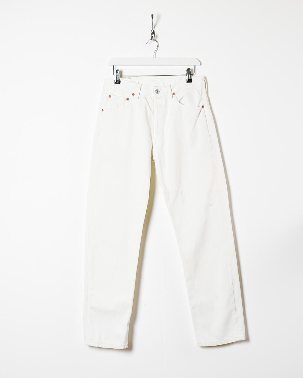 White Levi's 501 Jeans - W32 L30