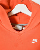 Orange Nike Hoodie - Small