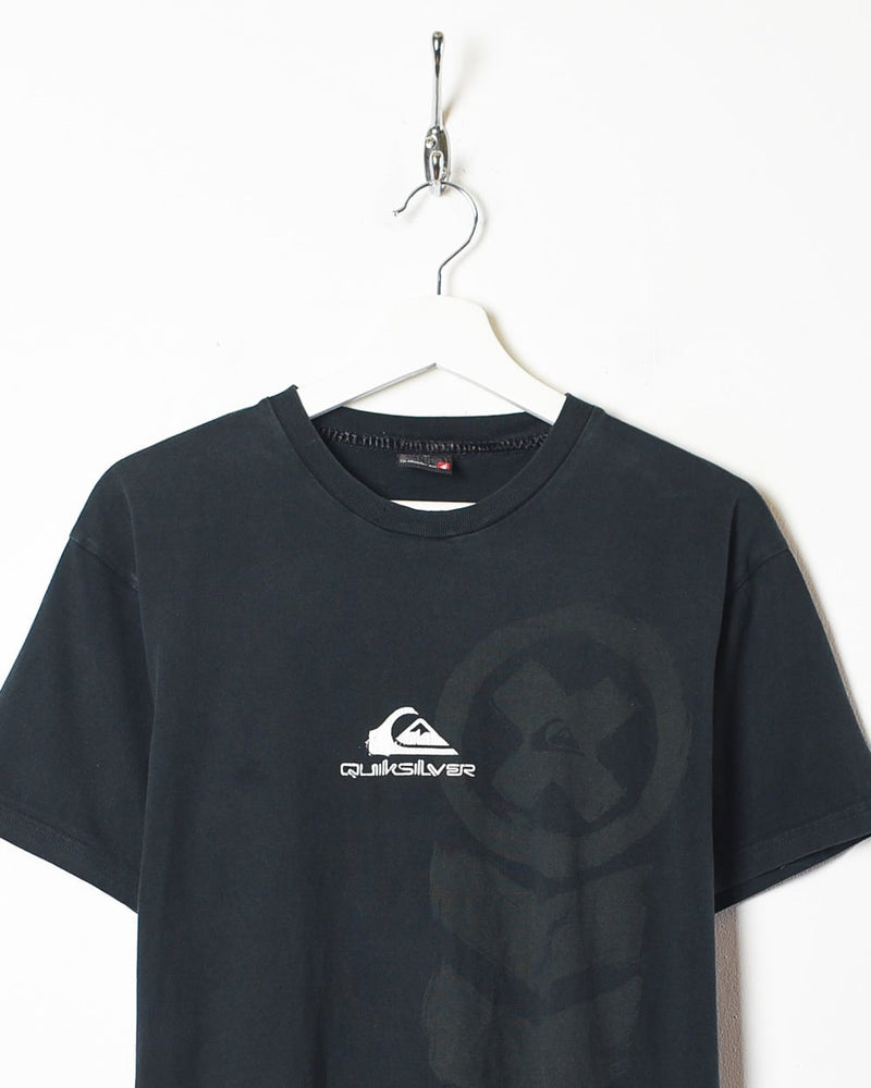 Black Quiksilver T-Shirt - Medium