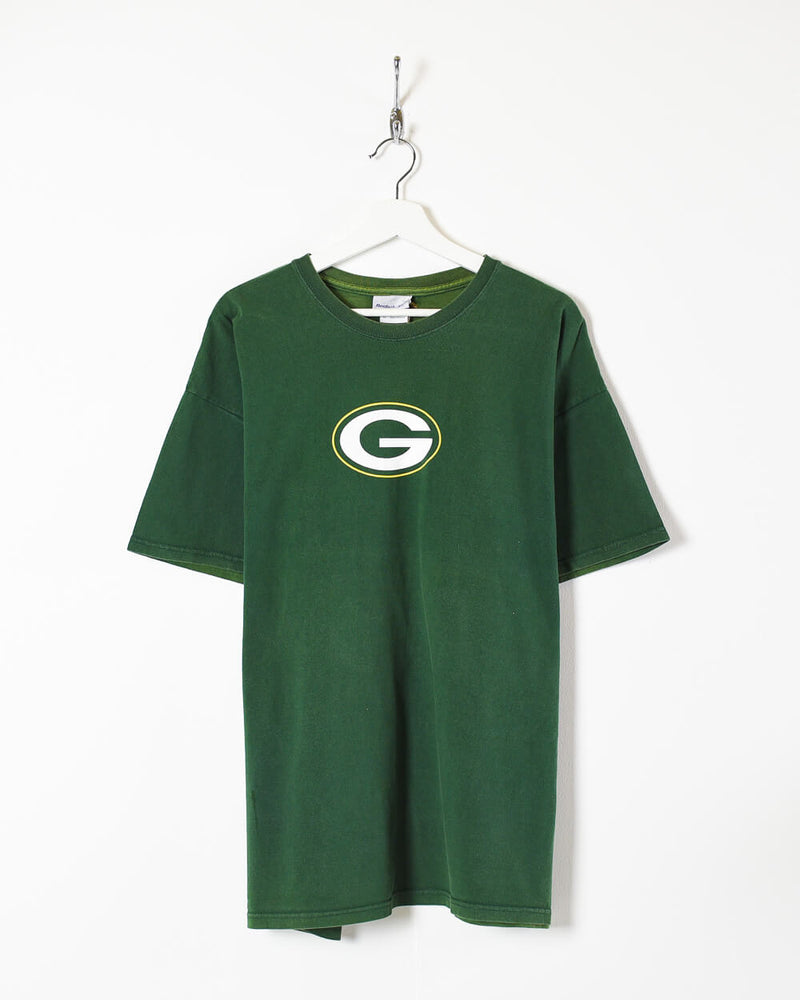 Vintage 00s Cotton Green Reebok Green Bay Packers Rodgers 12 T-Shirt -  XX-Large– Domno Vintage