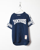 Navy Stiches NY Yankees Baseball Jersey - Medium