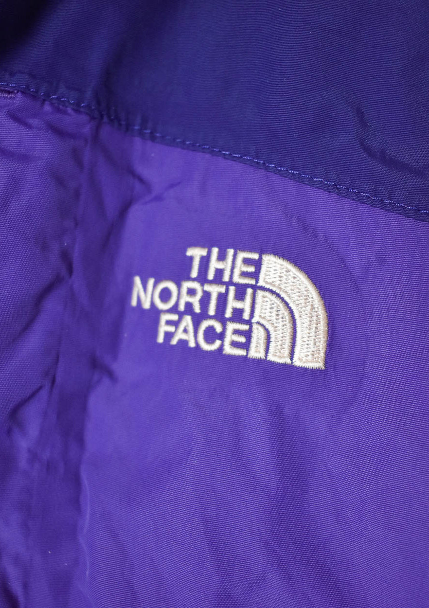 Purple The North Face HyVent Hooded Windbreaker Jacket - Medium Women's