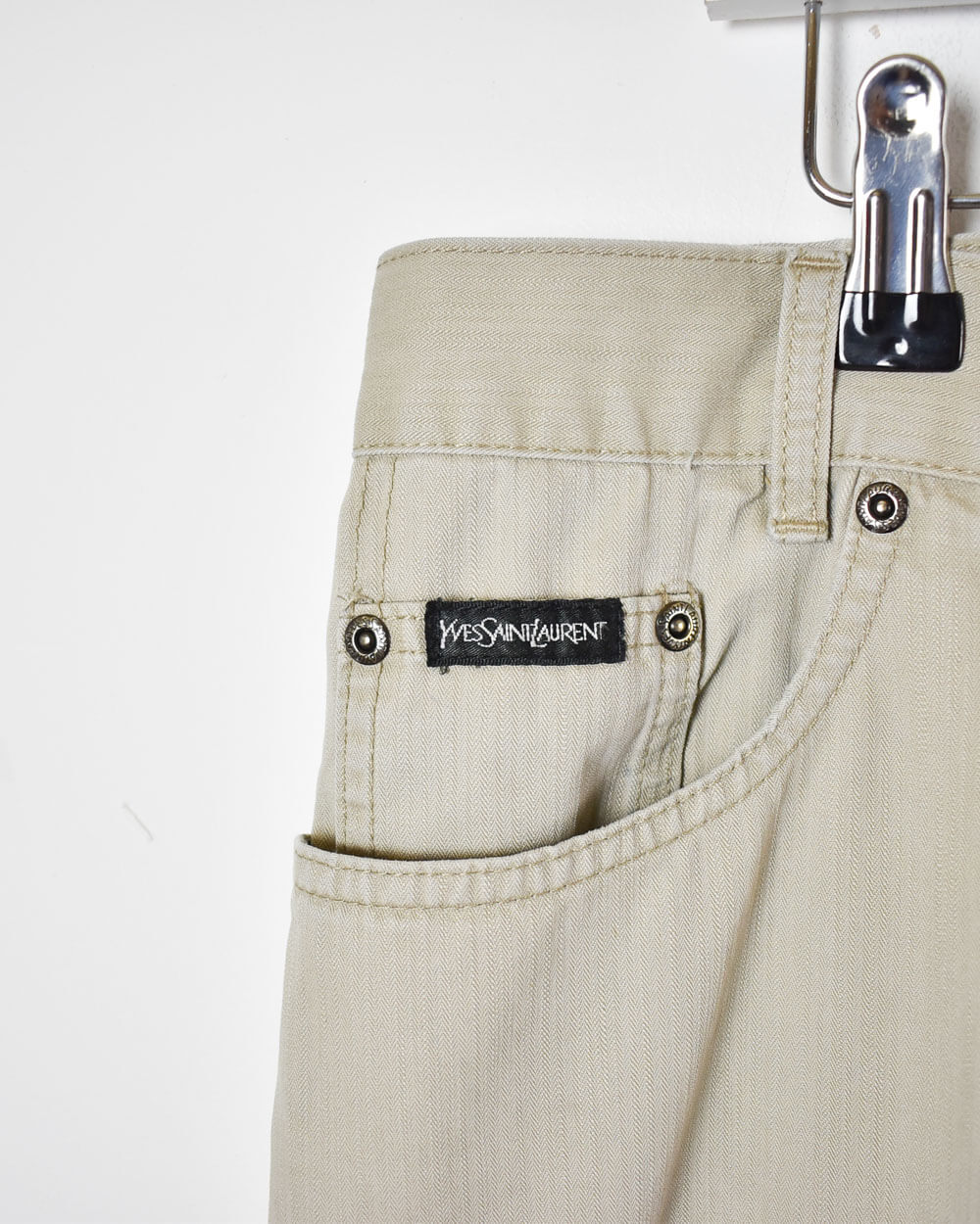 Neutral Yves Saint Laurent Jeans - W40 L31