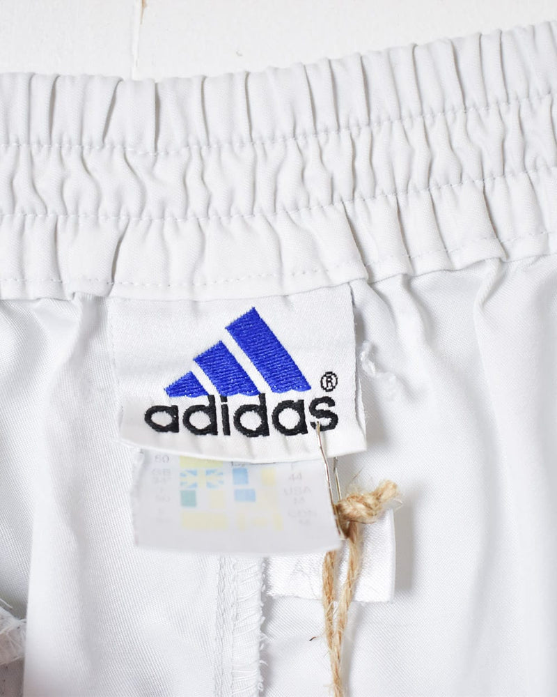 White Adidas Shorts - Medium