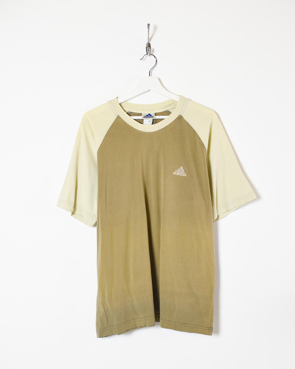Khaki Adidas T-Shirt - Large