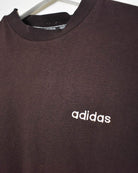 Brown Adidas T-Shirt - Small