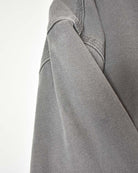 Grey Carhartt Flannel Lined Workwear Shirt - Medium