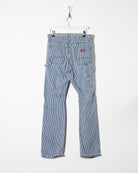 Blue Dickies Striped Carpenter Jeans - W29 L32