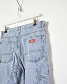 Blue Dickies Striped Carpenter Jeans - W29 L32