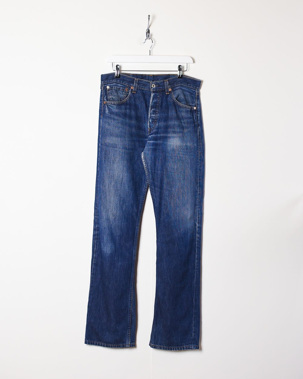 Navy Levi's 501 Jeans - W32 L34