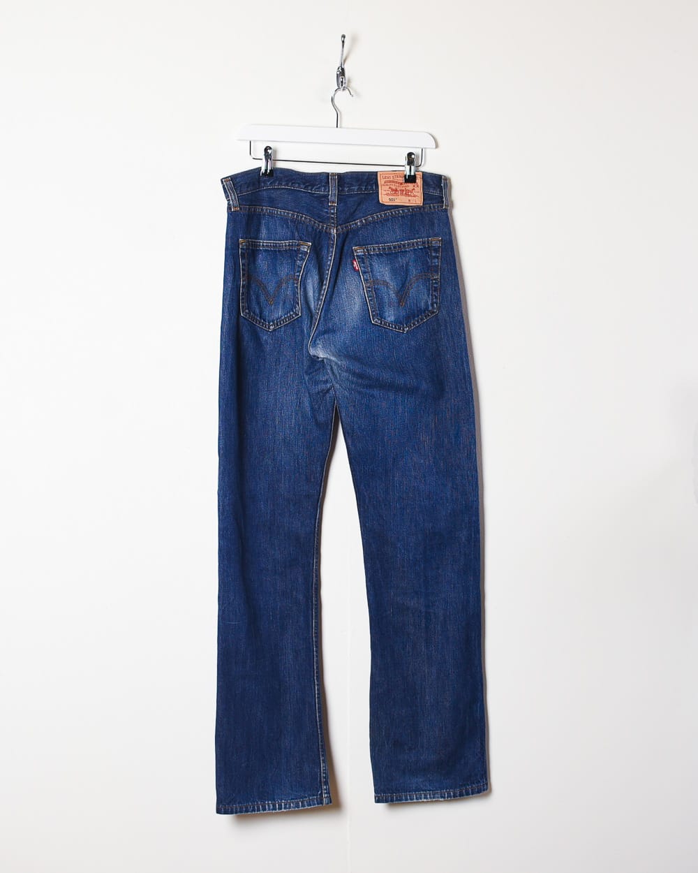Navy Levi's 501 Jeans - W32 L34