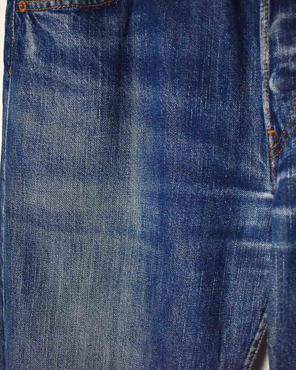 Navy Levi's 501 Jeans - W32 L34