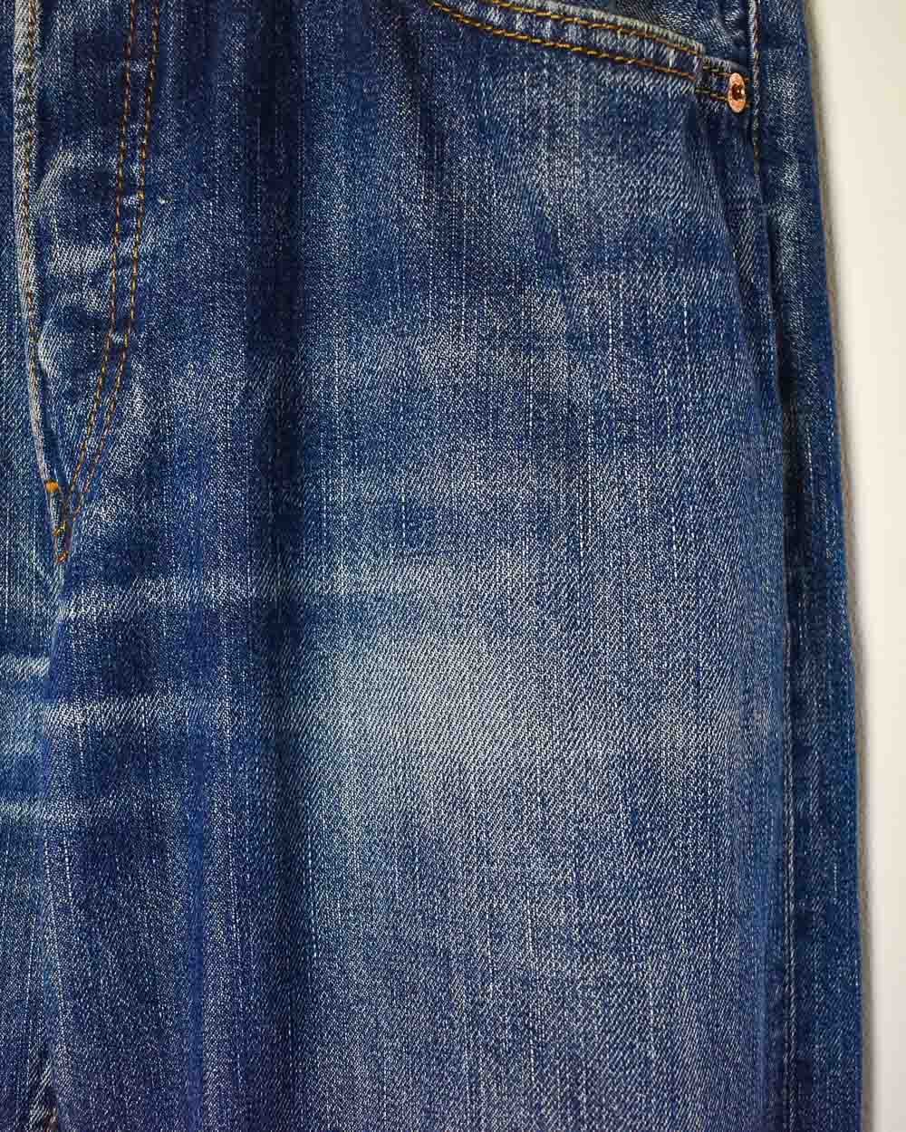 Navy Levi's 501 Jeans - W32 L34