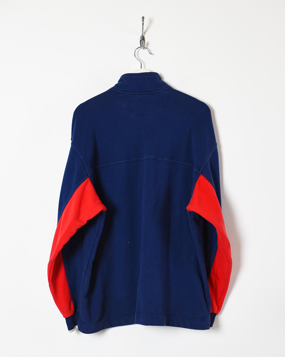 Navy Nike 1/4 Zip Sweatshirt - Medium