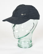 Black Nike Metal Swoosh Cap