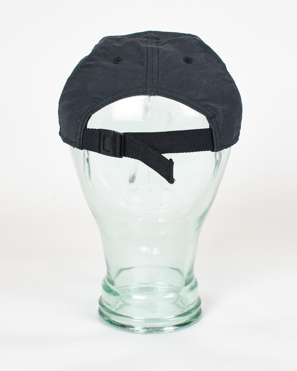 Black Nike Metal Swoosh Cap