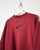 Maroon Nike Sweatshirt - Small