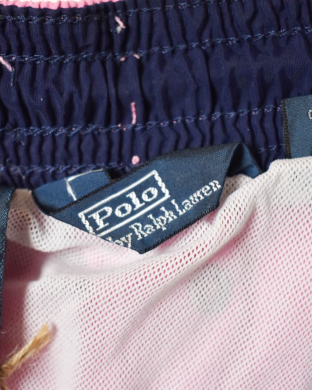 Pink Polo Ralph Lauren Mesh Shorts - Small