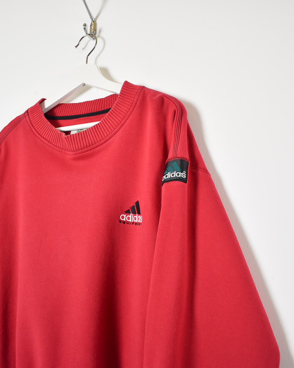 Red Adidas Equipment Sweatshirt - Large