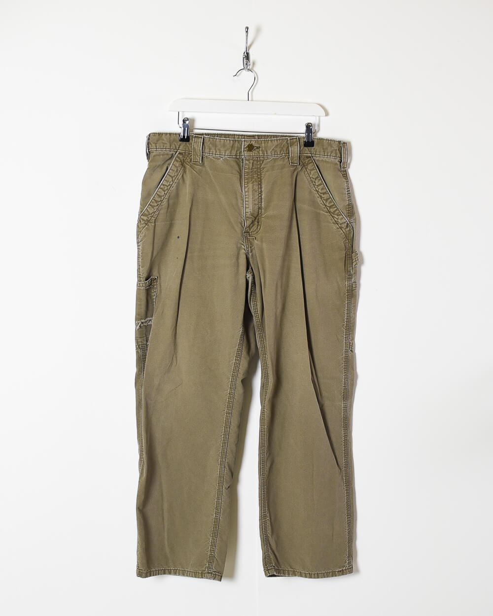 Khaki Carhartt Carpenter Jeans - W36 L30