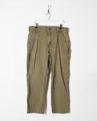 Khaki Carhartt Carpenter Jeans - W36 L30