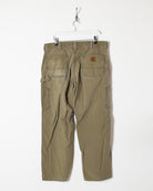 Khaki Carhartt Carpenter Jeans - W36 L30