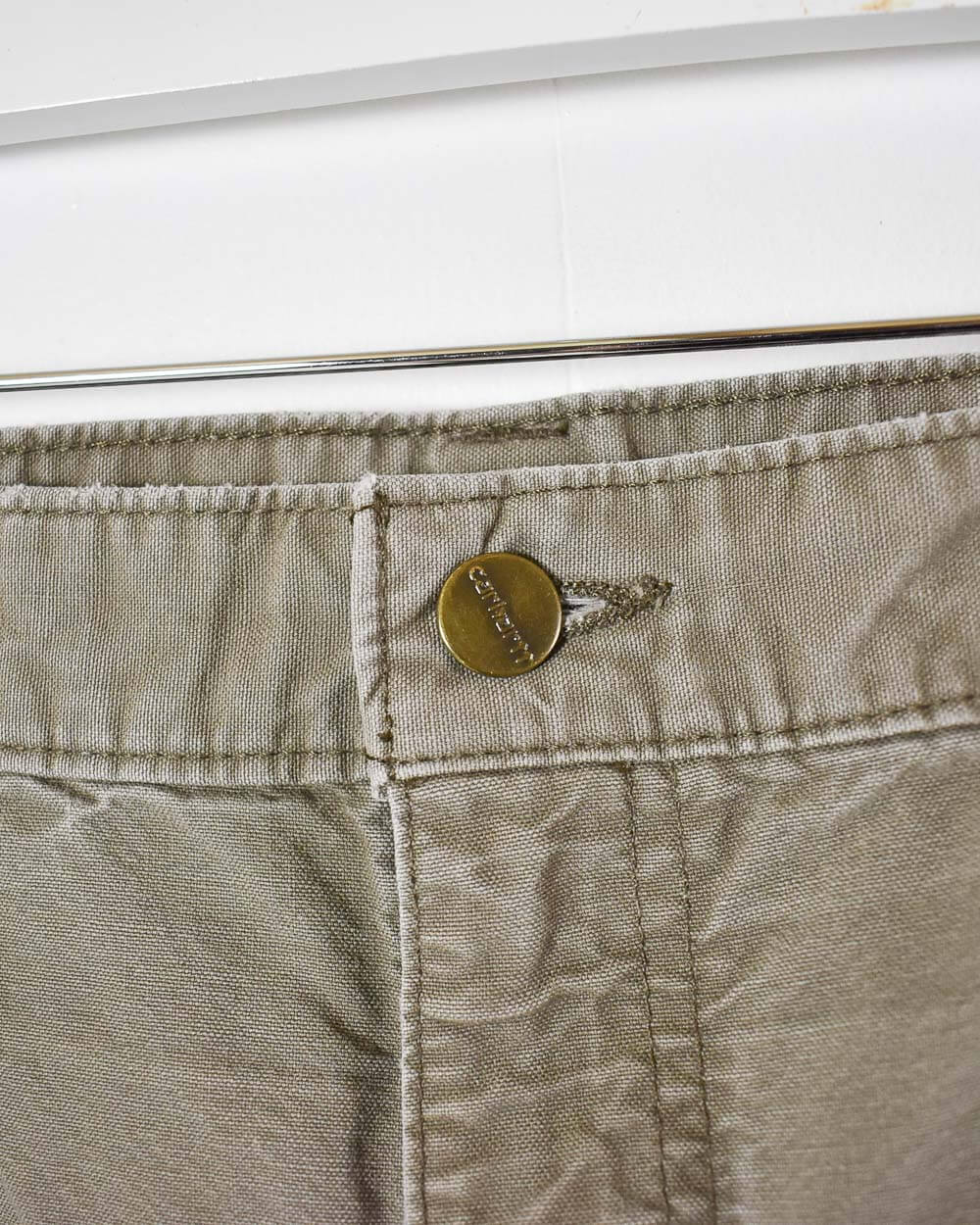 Khaki Carhartt Carpenter Jeans - W36 L30