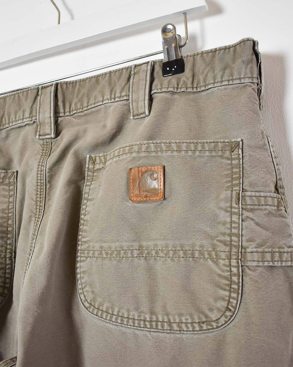 Khaki Carhartt Carpenter Jeans - W36 L30