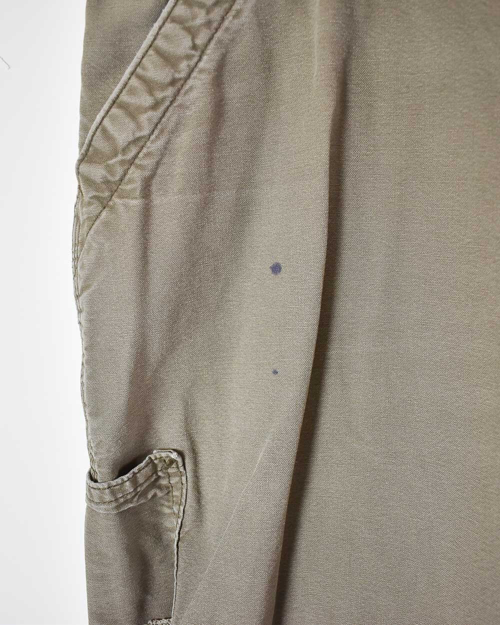 Khaki Carhartt Carpenter Jeans - W36 L30