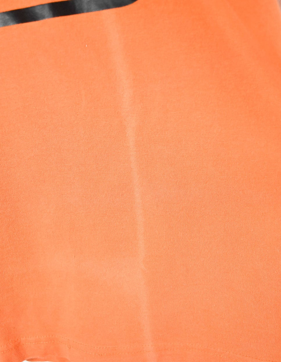 Orange Fila T-Shirt - Medium