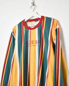Yellow Guess Los Angeles Long Sleeved T-Shirt - Large