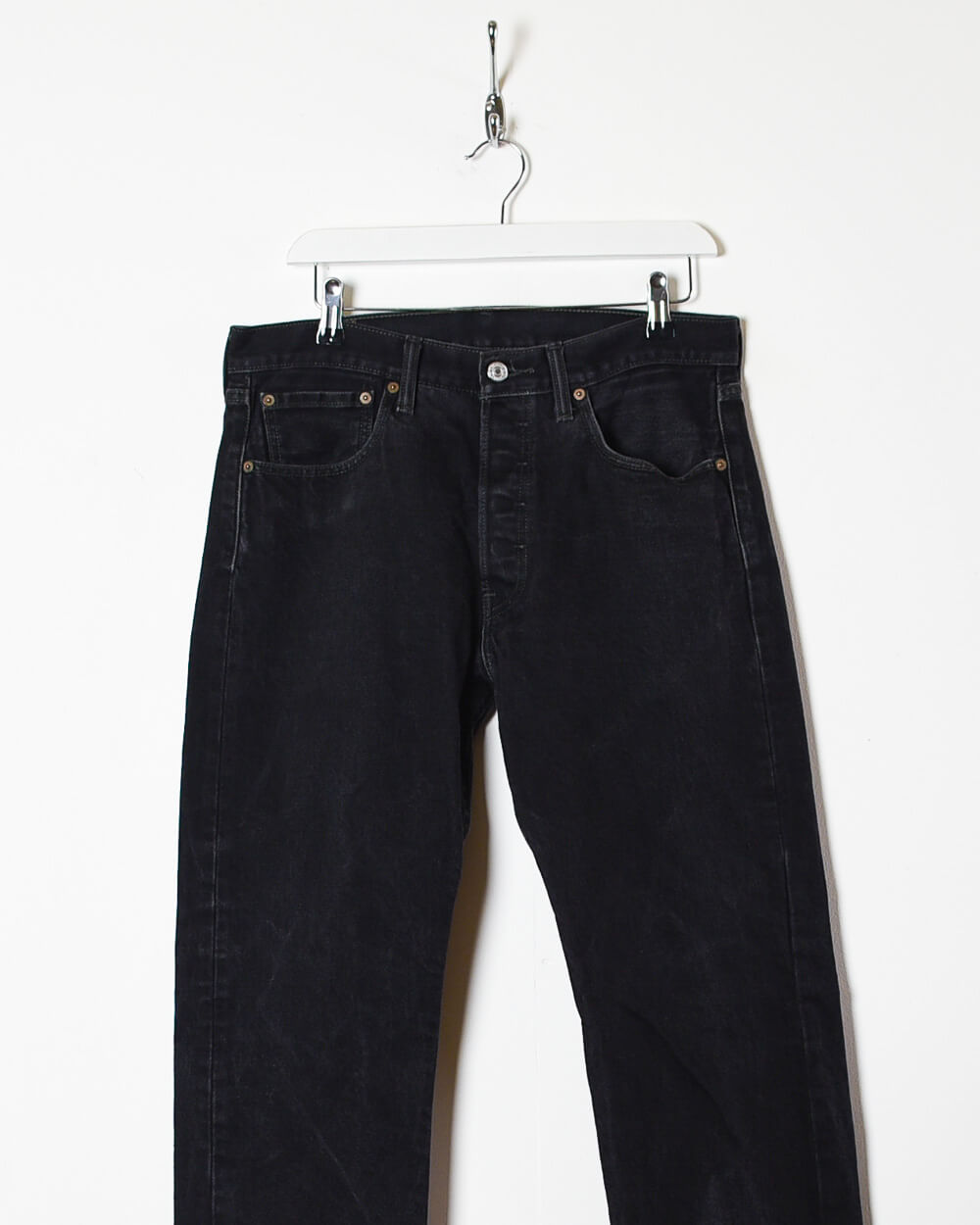 Black Levi's 501 Jeans - W32 L34