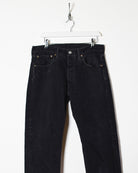 Black Levi's 501 Jeans - W32 L34