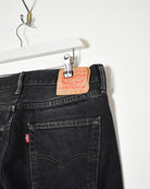 Black Levi's 501 Jeans - W32 L34