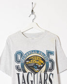 Stone Logo 7 Jaguars Inaugural Season T-Shirt - Large
