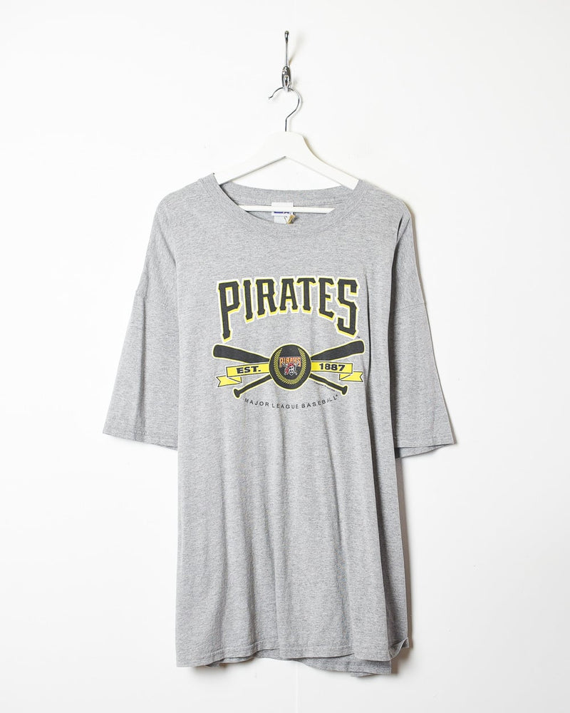 Vintage 00s Stone MLB Pittsburgh Pirates T-Shirt - XX-Large Cotton– Domno  Vintage