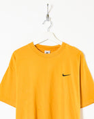 Yellow Nike T-Shirt - Medium