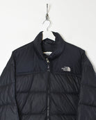 Black The North Face Nuptse 700 Down Puffer Jacket - Small